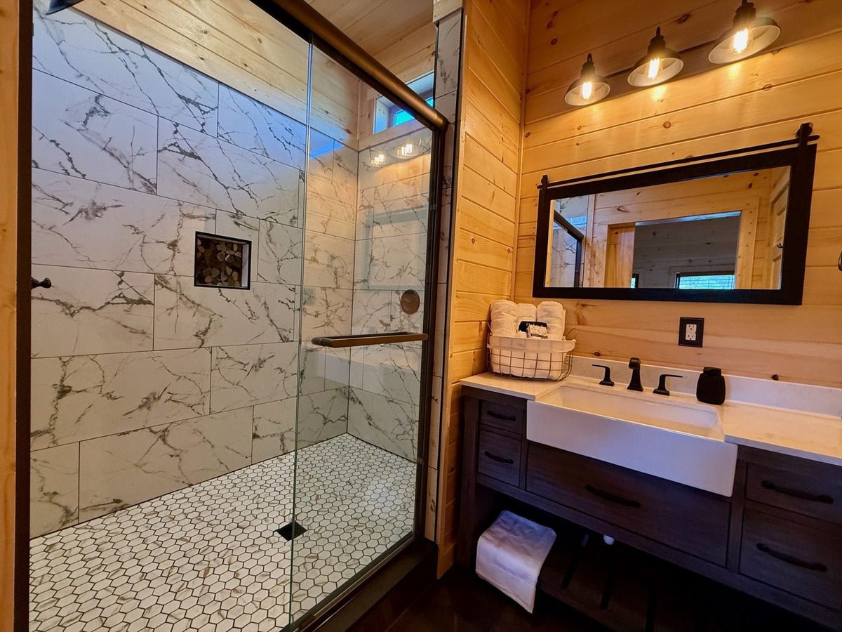 Tiled bath